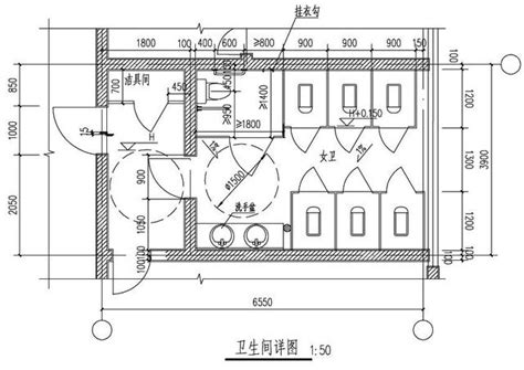 公共廁所門尺寸|公共衛生間設計要求講解